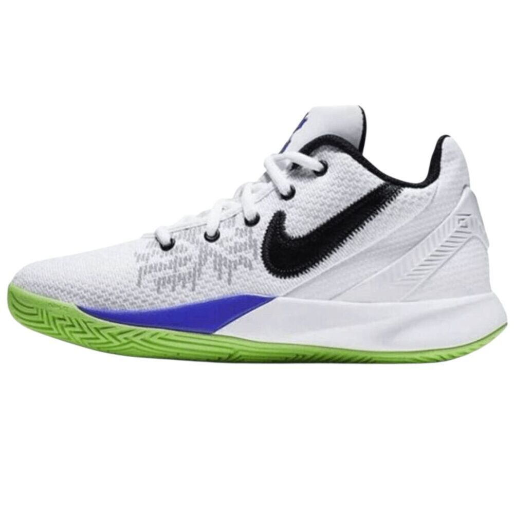 NIKE Kyrie Flytrap 2 'White Lime Blast' Basketball Shoes Size 4.5Y